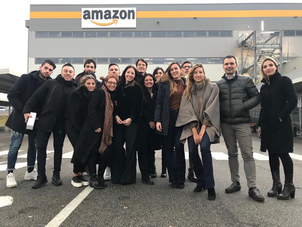 Il Gruppo giovani imprenditori di ANITA in visita al centro Amazon di Passo Correse
