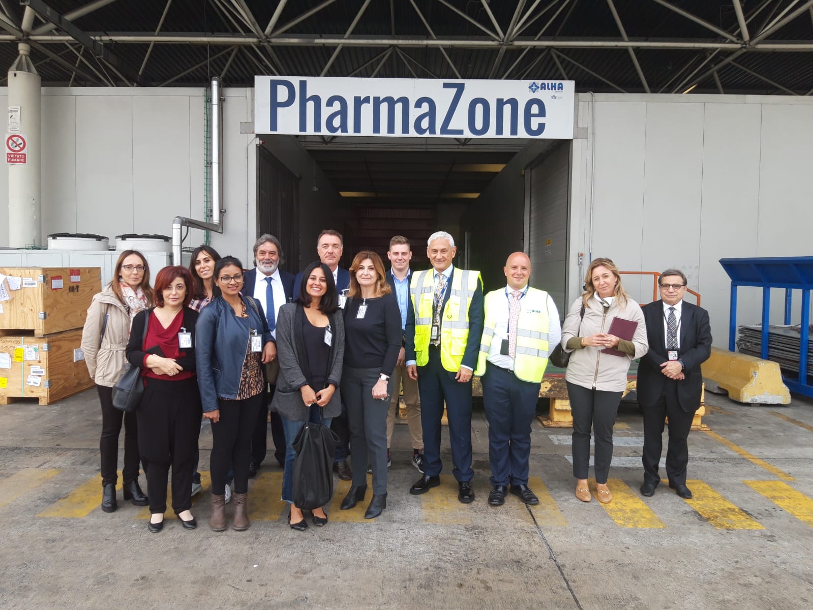 ANITA in visita alla Cargo City di Malpensa: le imprese di autotrasporto e logistica sempre piu' interessate al trasporto aereo di merci